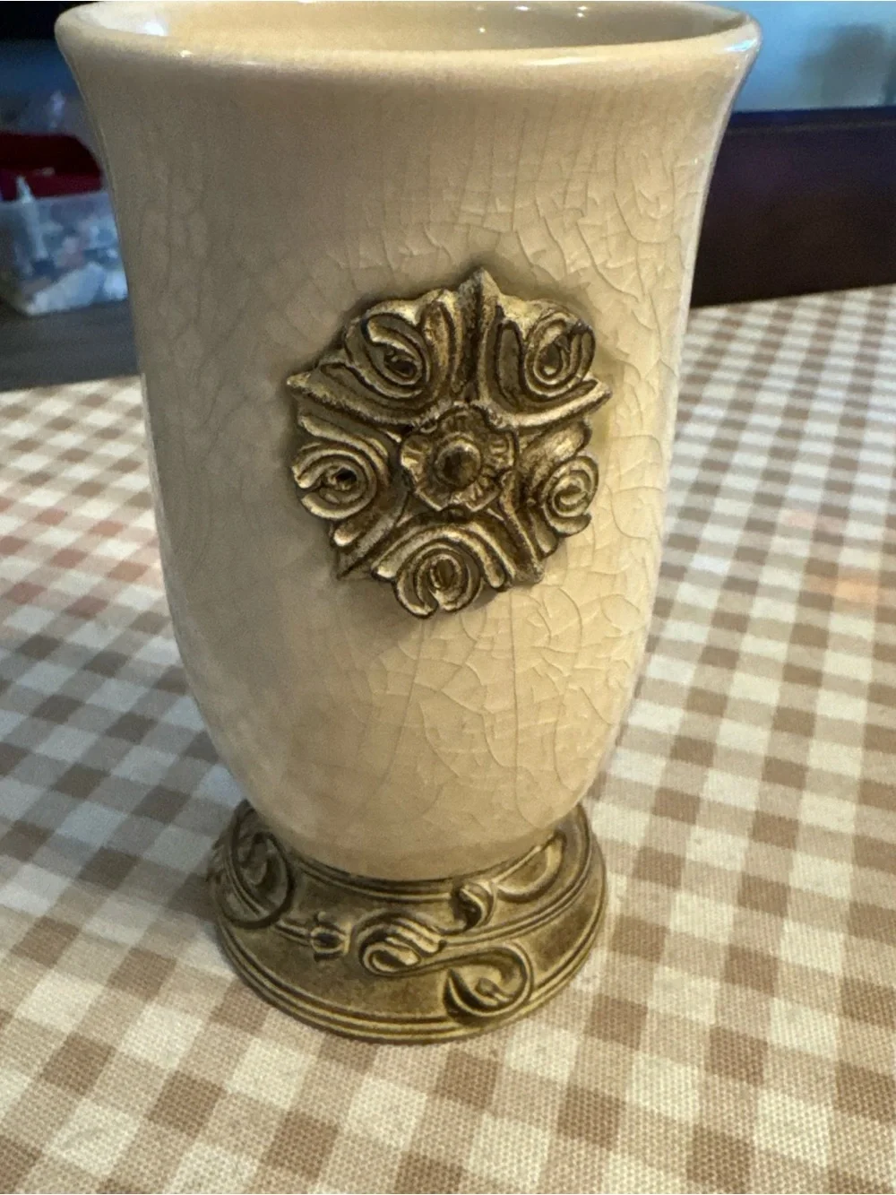 Croscill bathroom tumbler